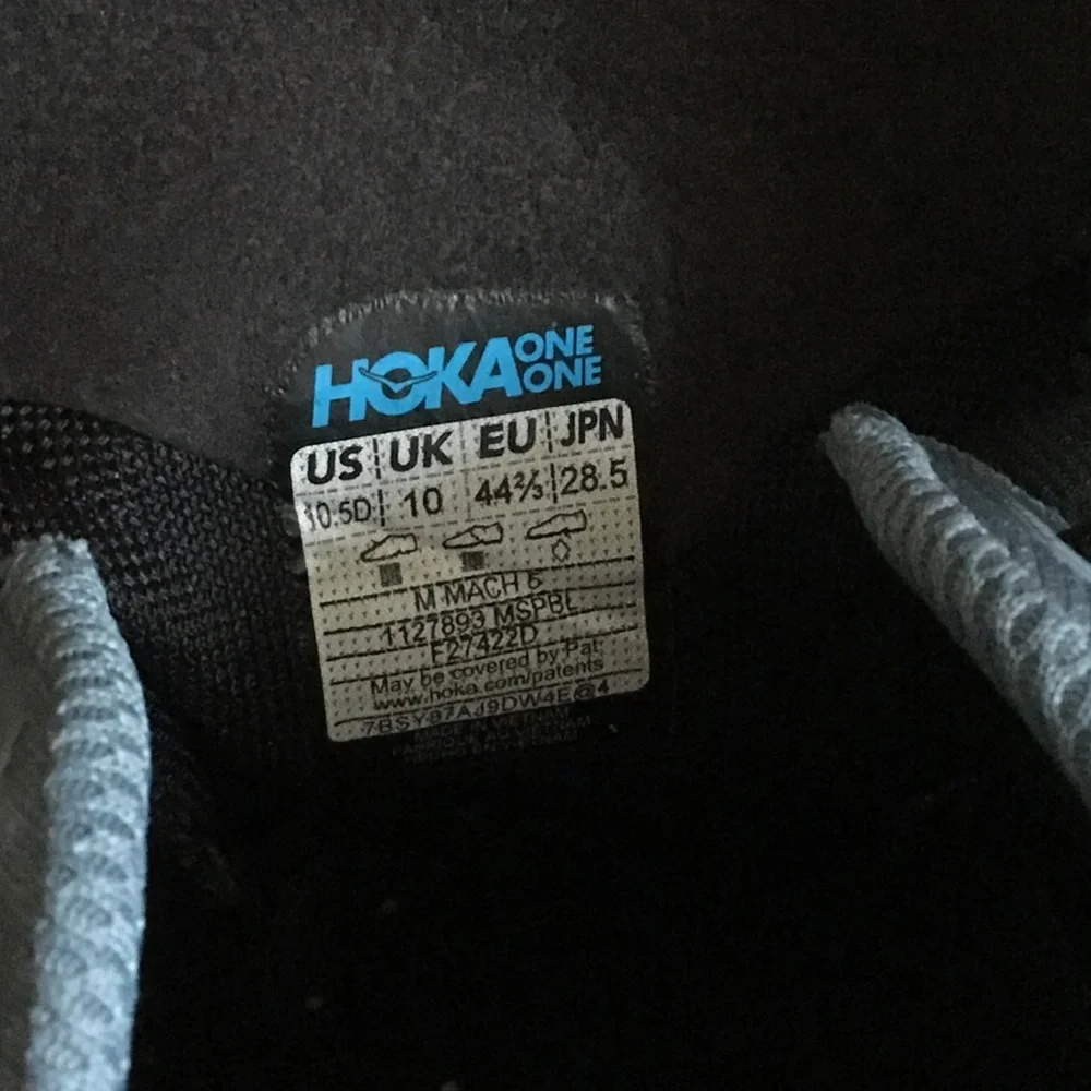 Men’s HOKA One One ProFly Mach 5 Running Sneakers - Picture 14 of 15